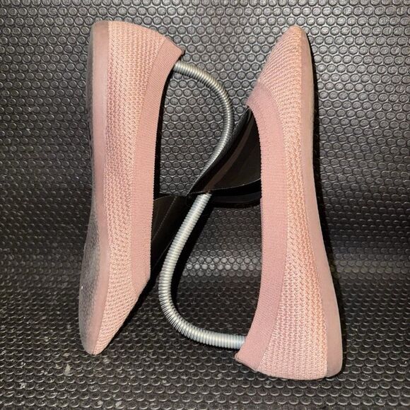 Allbirds Tree Breezers Muave / Pink Knit Ballet Flats Comfort Shoes Women Size 6 - Picture 4 of 8
